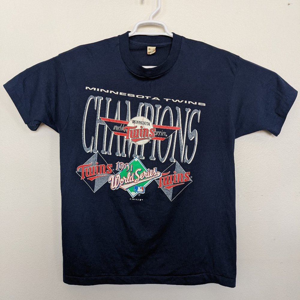 Minnesota Twins 1991 World Series Champs XL TShirt